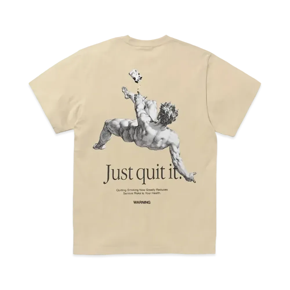 FR2 Just Quit It T-shirt "Beige"