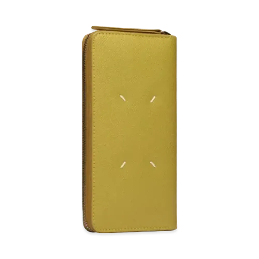 Maison Margiela Four Stitches Zip Around Wallet "Cedro"