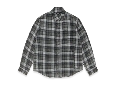 Stussy Matthew Plaid Shirt "Charcoal"