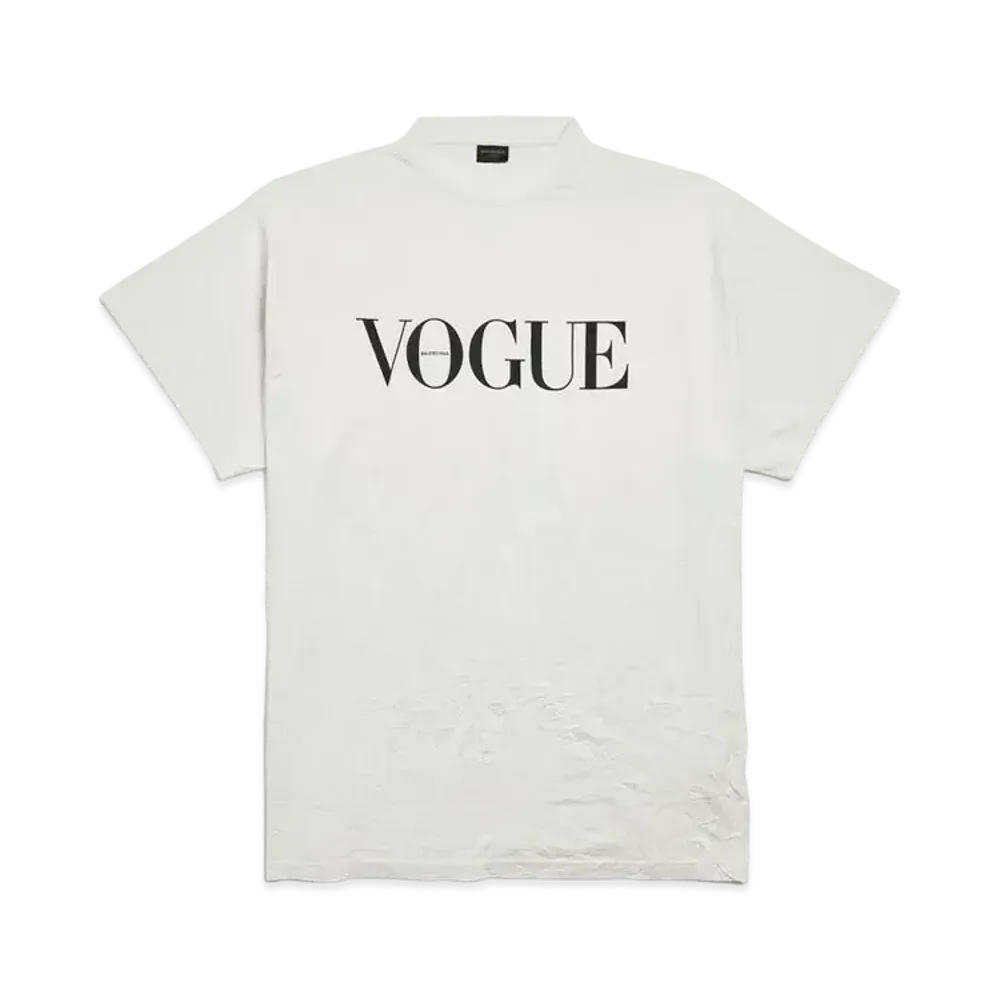 BALENCIAGA x VOGUE T-Shirt Oversized "White"