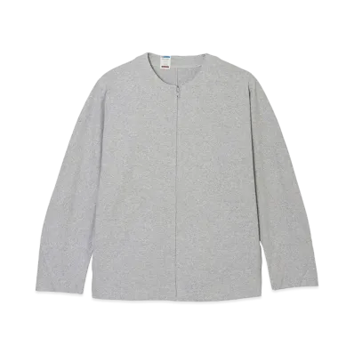 Champion x N.HOOLYWOOD Long Sleeve Zip Cardigan "Oxford Gray"