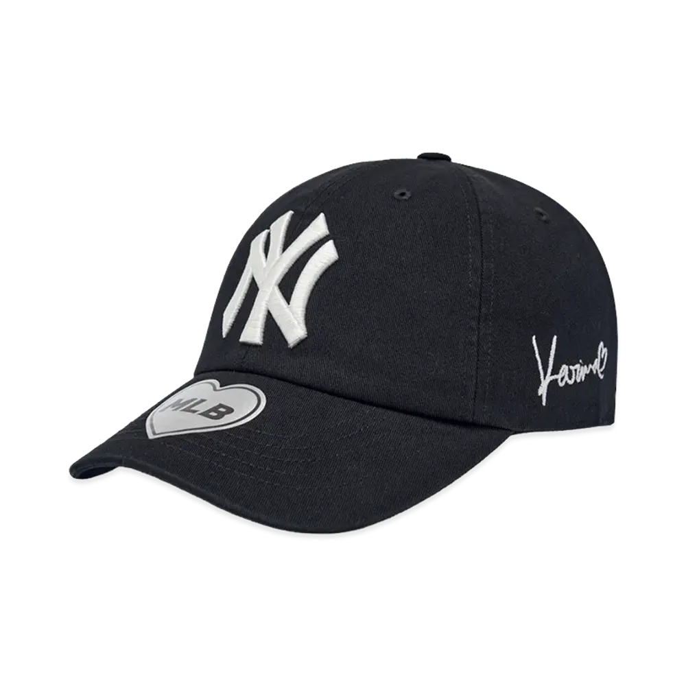 MLB x aespa KARINA Signature Unstructured Ball Cap New York Yankees "Black"