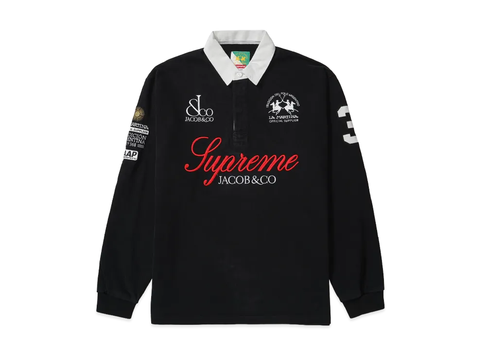 Supreme x La Martina Rugby "Black"