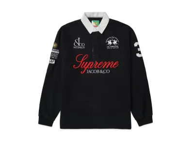 Supreme x La Martina Rugby "Black"