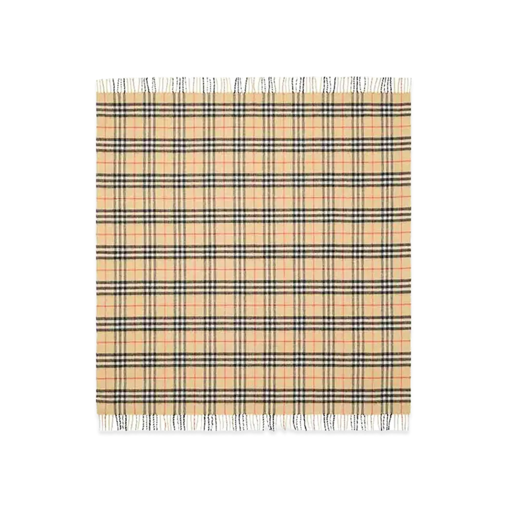 Burberry Kids VTG Check Blanket "Beige"