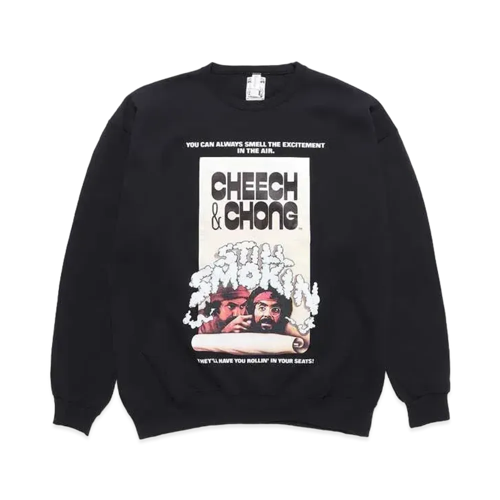 WACKO MARIA STILL SMOKIN' / SWEAT SHIRT #1 "Black"