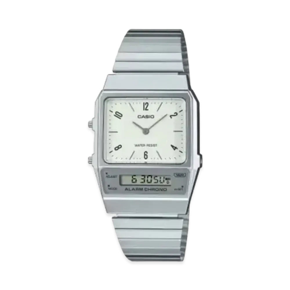 Casio Classic AQ-800E-7A2JF "Silver/White"
