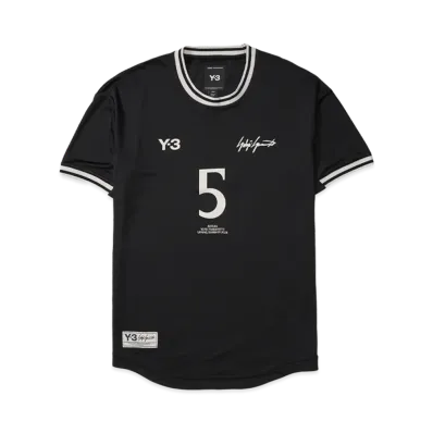 Y-3 Elite 5 Short Sleeve Football Tee "Black"