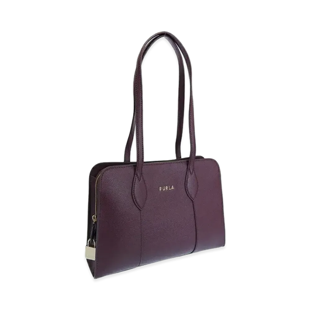 FURLA Vittoria Business M Tote "Red"