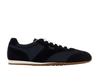 PRADA Suede And Re-Nylon Sneakers "Navy"