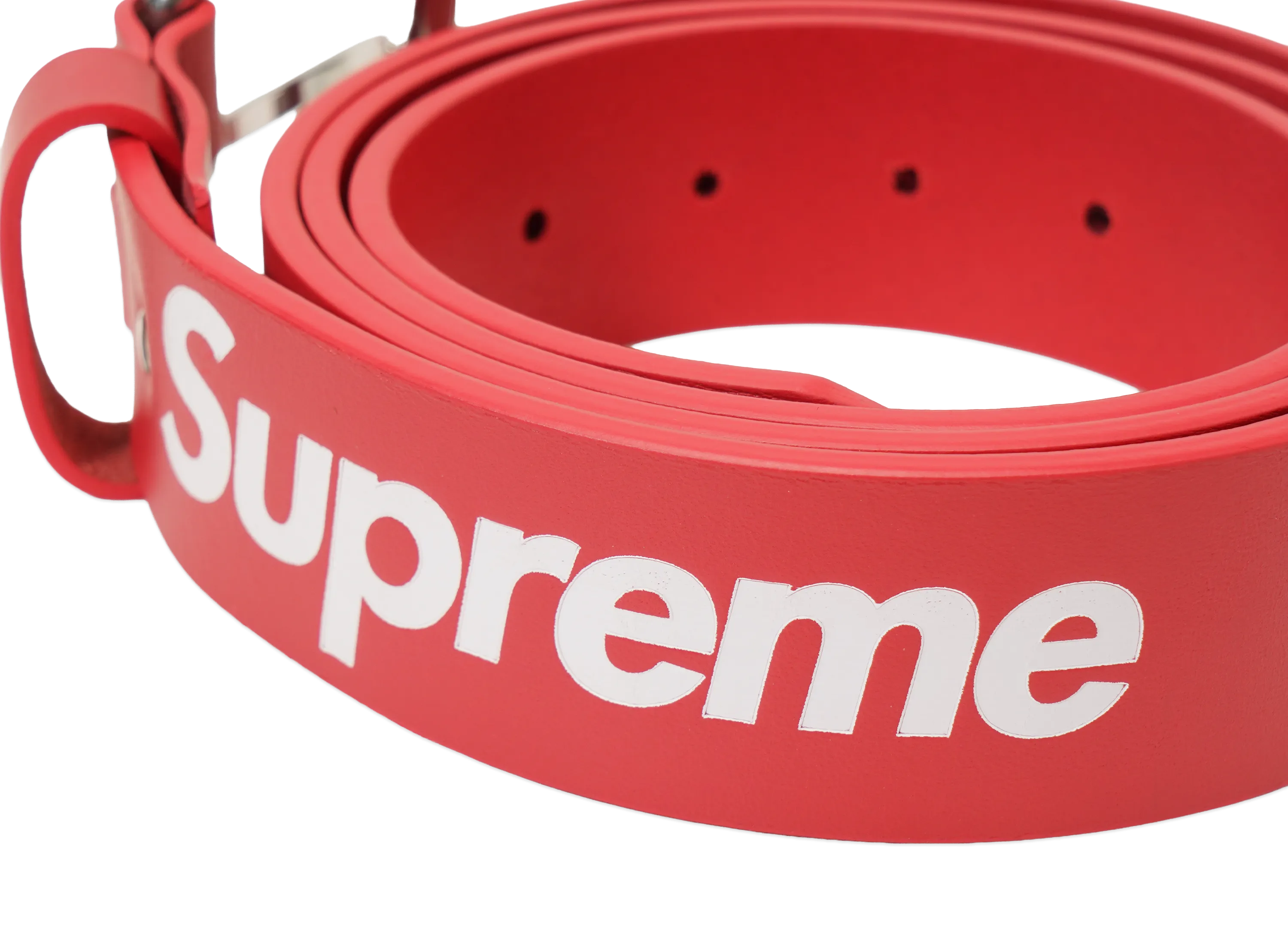 Supreme Repeat Leather Belt 