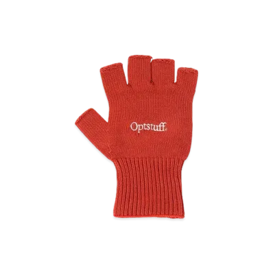 Optstuff Fingerless Glove "Red"