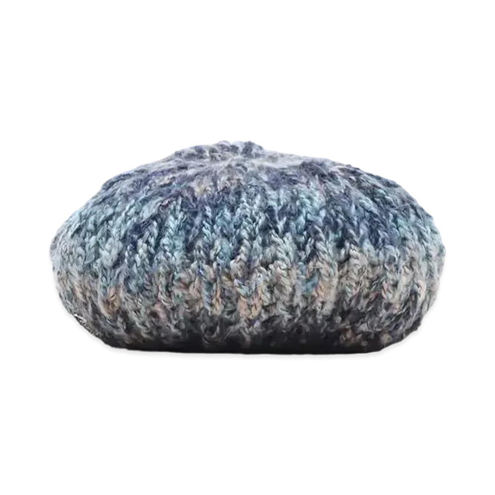 atmos Pink Colorful Mix Beret "Blue"