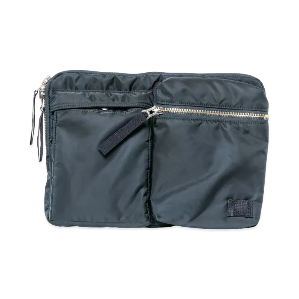 sacai x PORTER Laptop Pouch "Navy"
