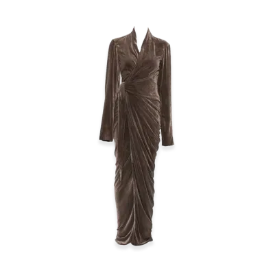 Rick Owens Women's Dresses "Brown"