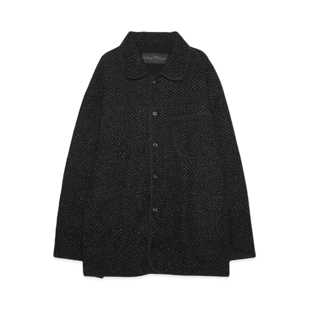 PORTER CLASSIC NEW SASHIKO FRENCH JACKET WATCH CHAIN ITEM "BLACK"