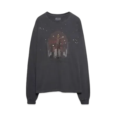 SOMEIT S.V VINTAGE LS TEE "STONE GREY"