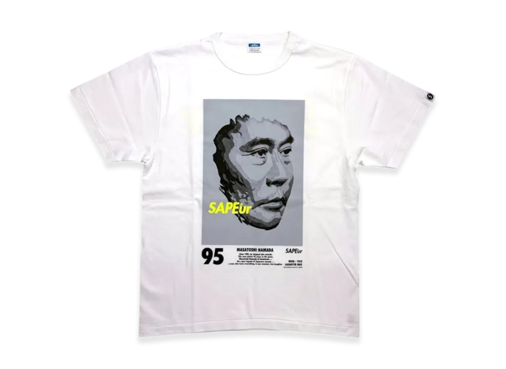 SAPEur x MASATOSHI HAMADA Youth MH1995 S/S T-Shirt "White"