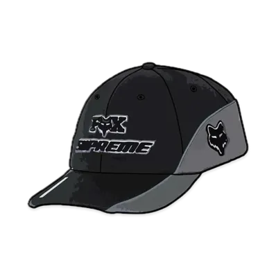 Supreme x Fox Racing 6-Panel "Black"