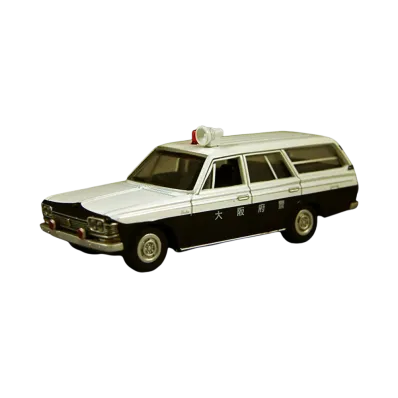 TOMYTEC "TOMICA LIMITED VINTAGE" 1/64 LV-19a Toyopet Crown Police Car