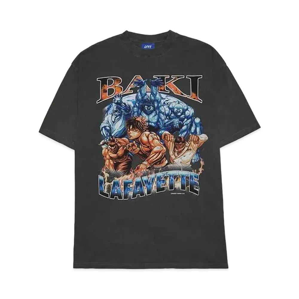グラップラー刃牙 x LFYT ALL STAR TEE "Black"