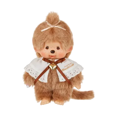 Sekiguchi Sweet Brown Monchhichi S Size Girl