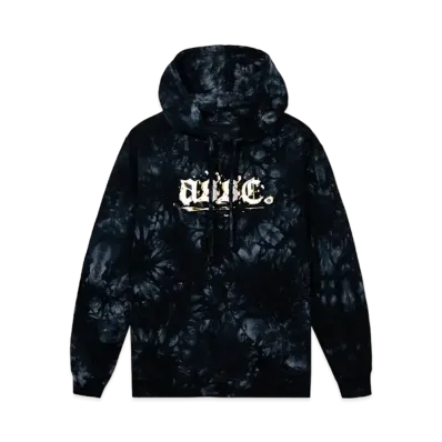ANTI SOCIAL SOCIAL CLUB SUMMER 24 MAJOR DROP Love & War Tie-Dye Hoodie "Black"