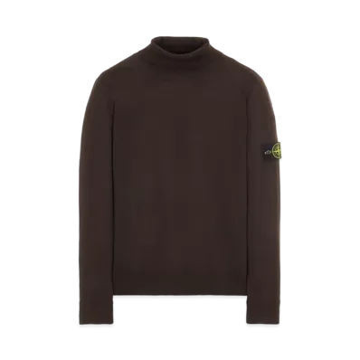 Stone Island 527C4 LIGHT PURE WOOL "Dark Brown"