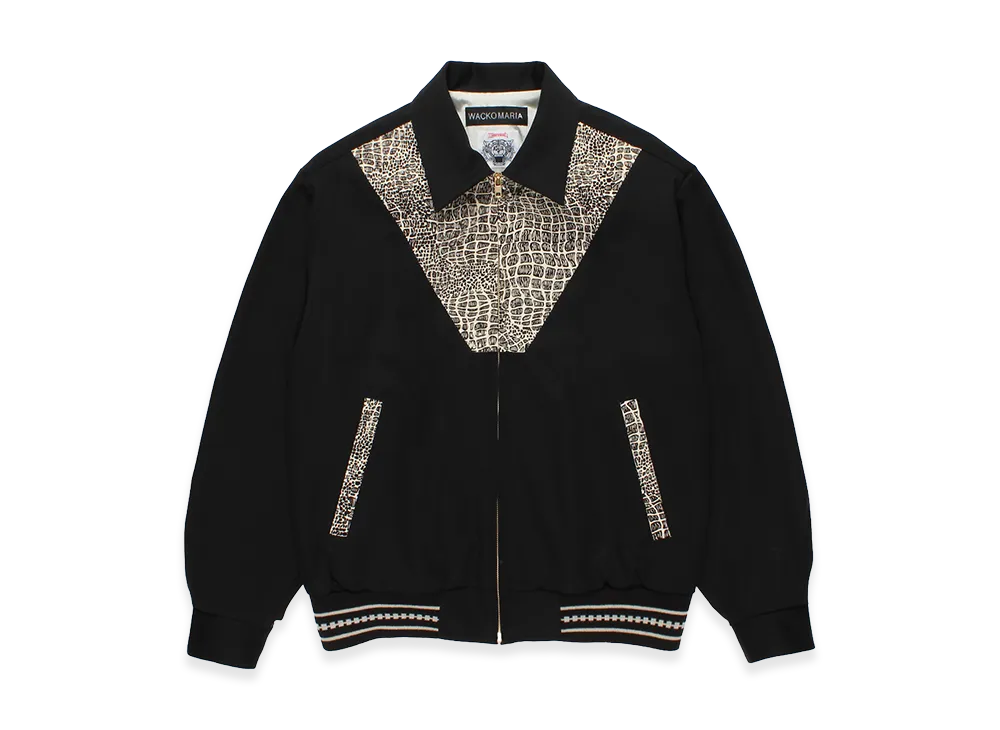 ワコマリア x ウルフズヘッド 50'Sジャケット "ブラック"