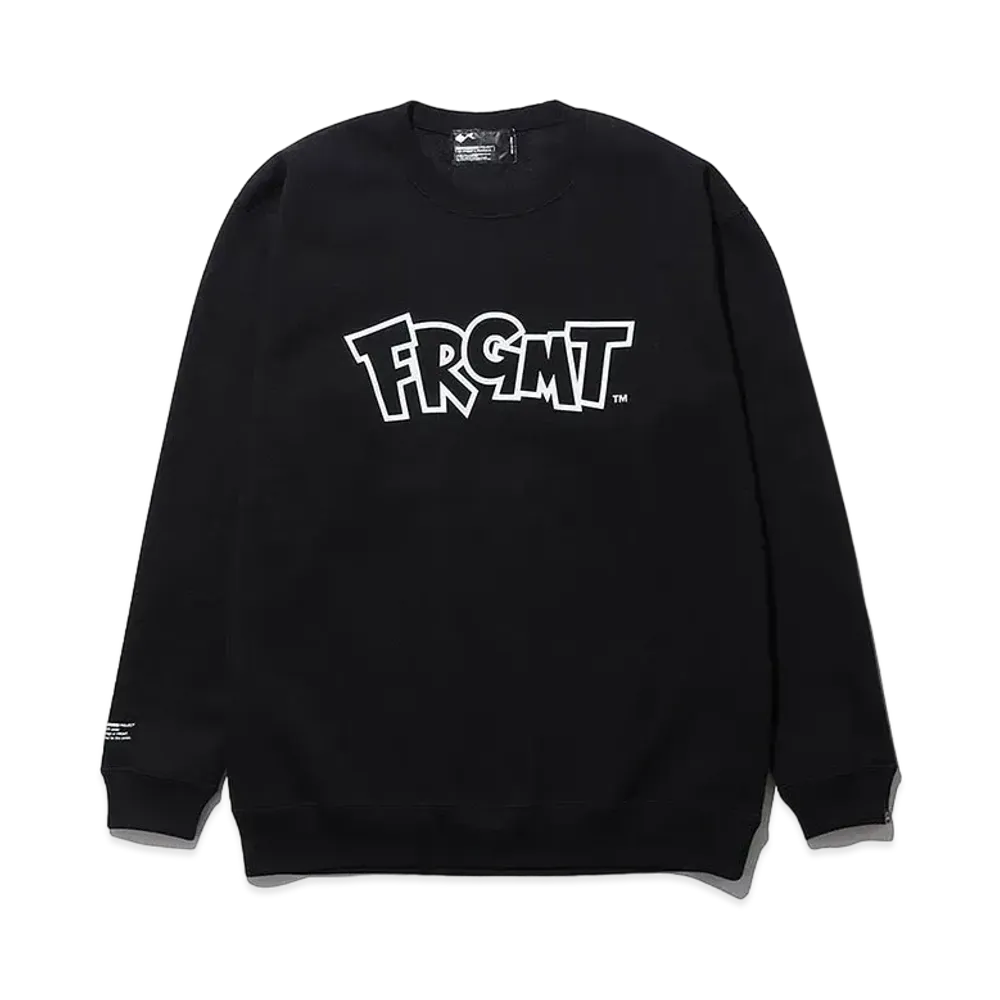 FRAGMENT x POKEMON THUNDERBOLT PROJECT PRINT SWEAT "Black"
