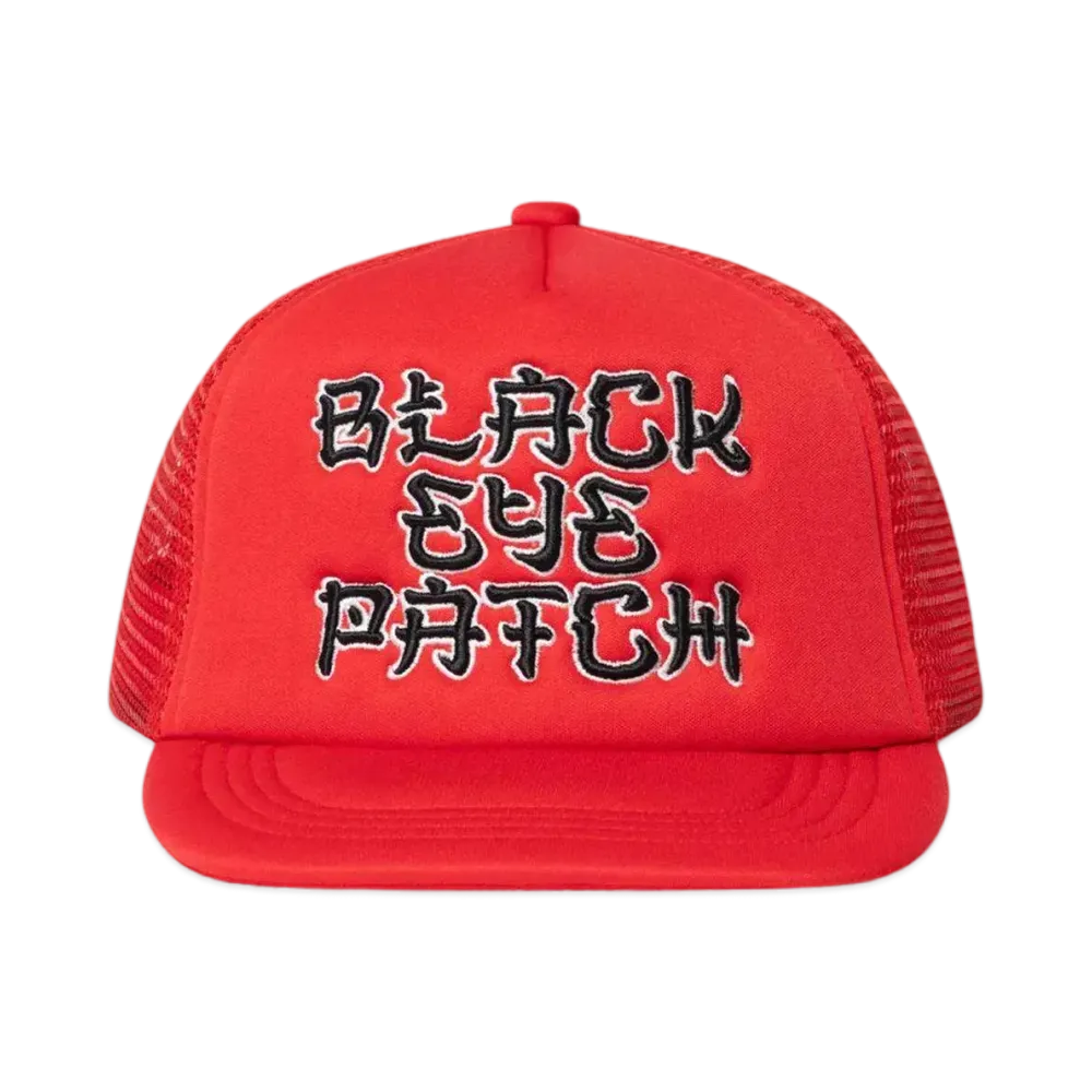 BlackEyePatch Kanji Logo Mesh Cap "Orange"