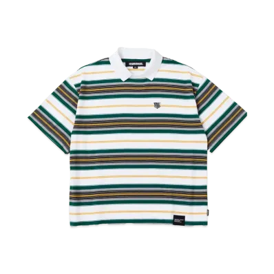 NEIGHBORHOOD Border Crewneck Polo SS "White"