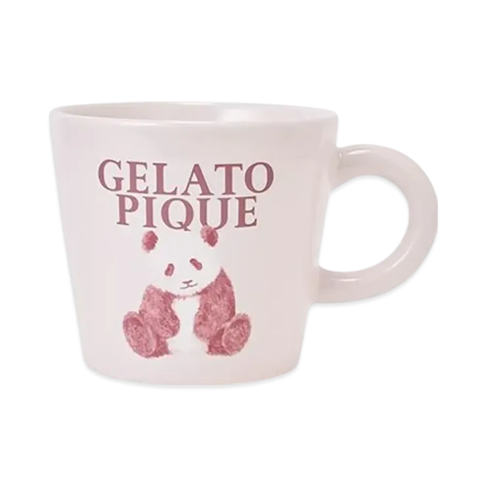 GELATO PIQUE Panda Pattern Mug "Pink"