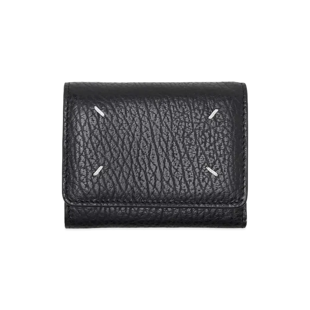 Maison Margiela WALLET CLIP 3 WITH ZIP "BLACK"