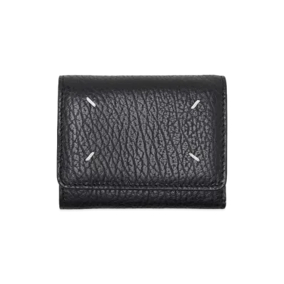 Maison Margiela WALLET CLIP 3 WITH ZIP "BLACK"