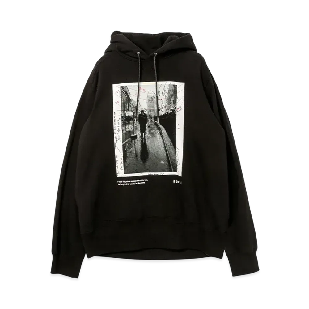 sacai James Dean Hoodie "Black"