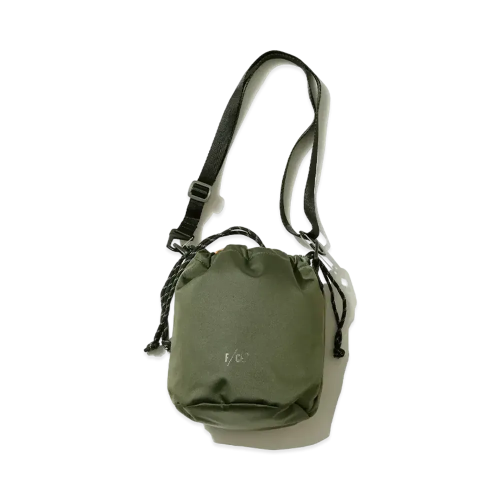 F/CE. Satin Drawstring "Olive"