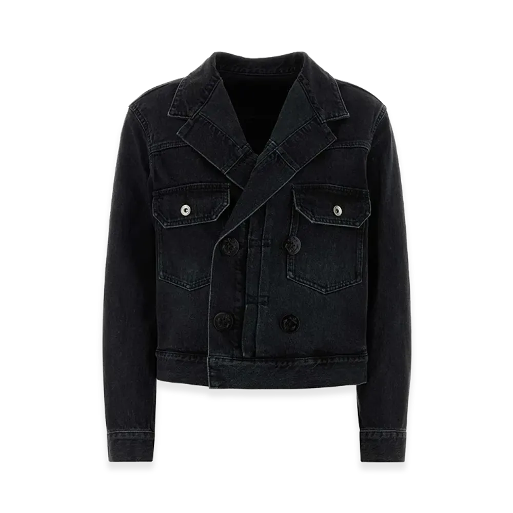 sacai Women's Denim Jacket "Black"