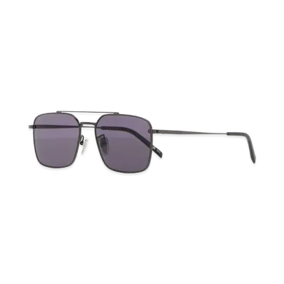GUCCI Ruthenium Metal Sunglasses "Multicoloured"