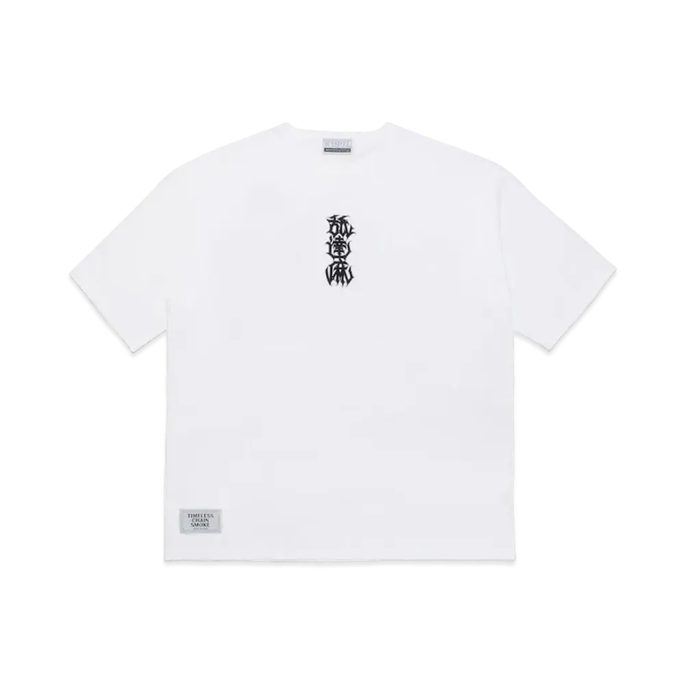 APHRODITEGANG Bud Spool NAMEDARUMA Print S/S Tee "White"