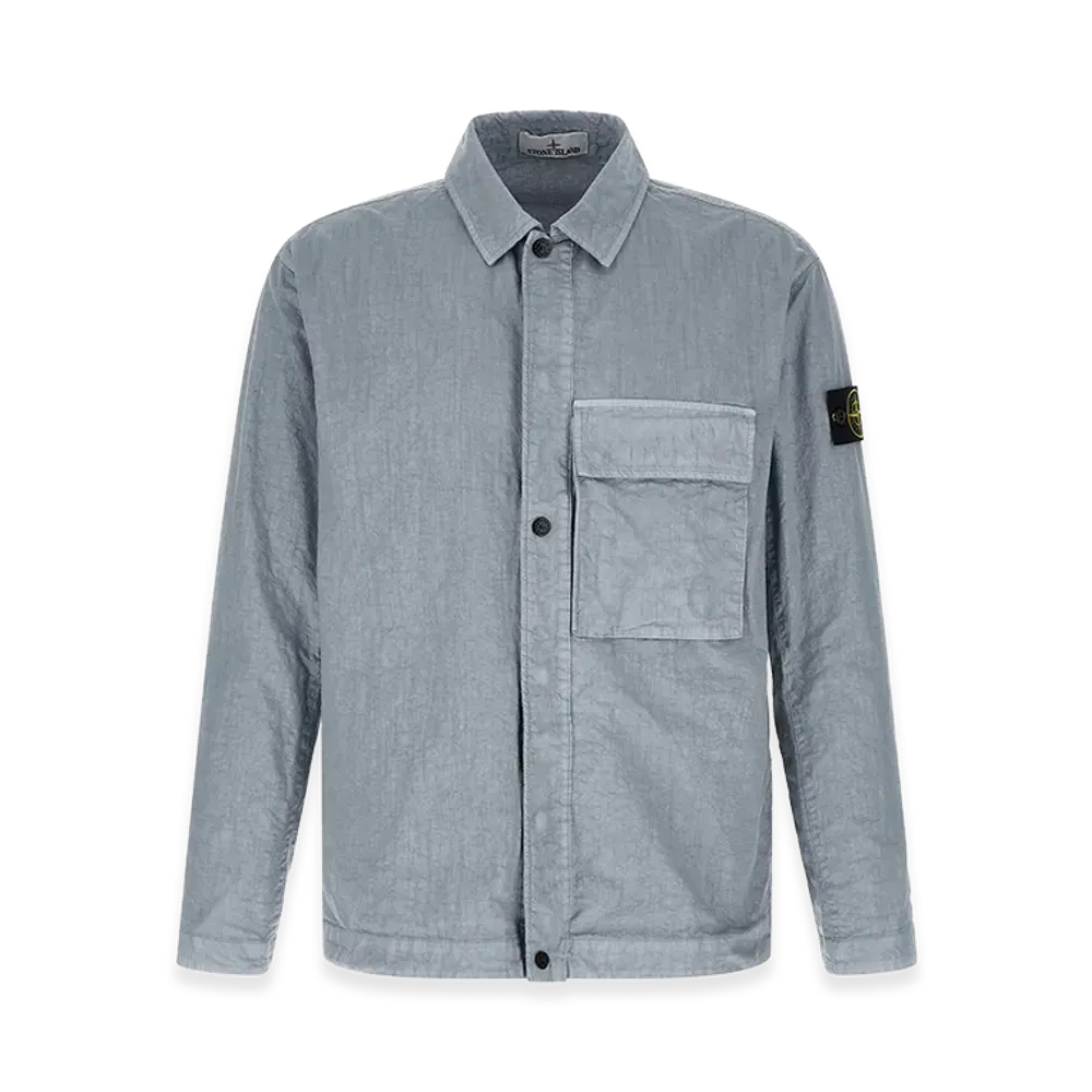 Stone Island 1200003 Overshirt "Light Blue"