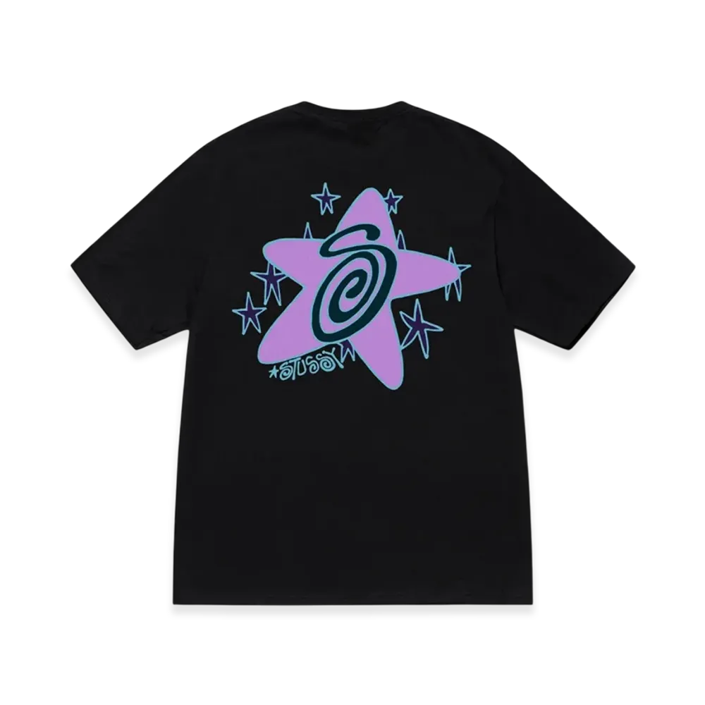 Stussy Galaxy Tee "Black"