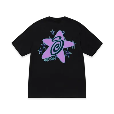 Stussy Galaxy Tee "Black"