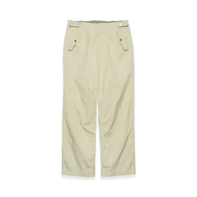 nanamica Side Belt Wide Pants "LightGreen"