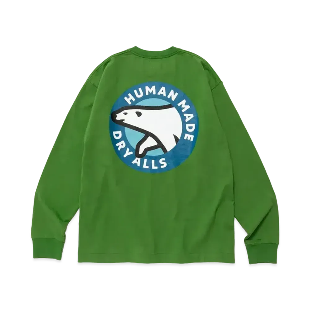 HUMAN MADE Graphic L/S T-Shirt "Green"