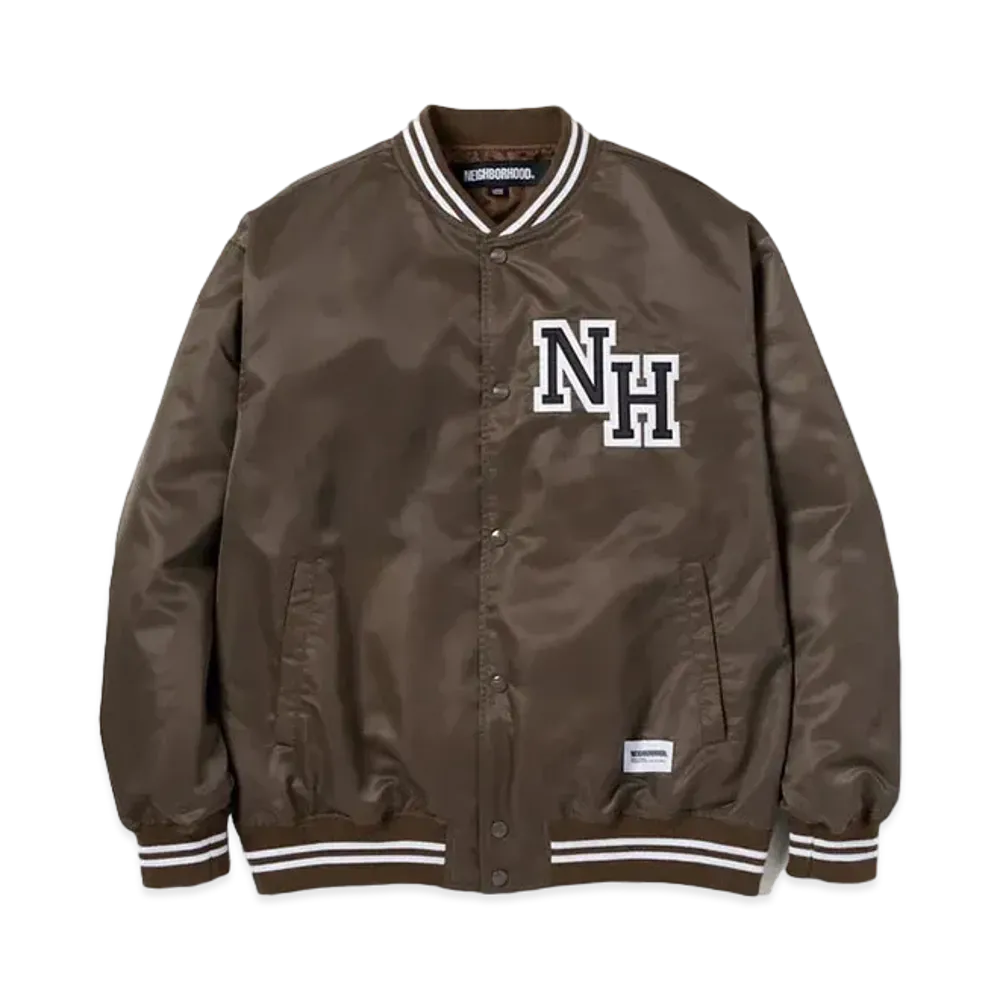 NEIGHBORHOOD Baseball Jacket "Olive Drab"