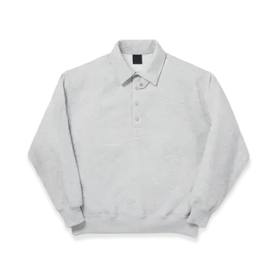 DAIWA PIER39 Women's Tech Sweat Snap Pullover "Heather Grey"