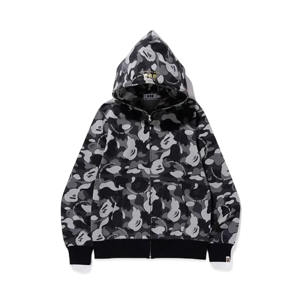 A BATHING APE / Comme des Garcons Full Zip Hoodie "Black"