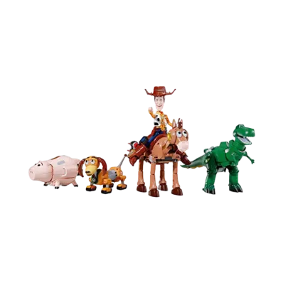 CHOGOKIN Toy Story Chord Woody Robo Sheriff Star