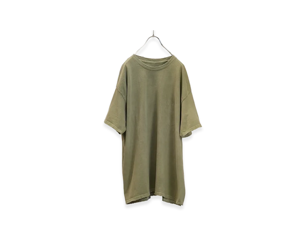 ANCELLM Embroidery T-Shirt "Graymint"